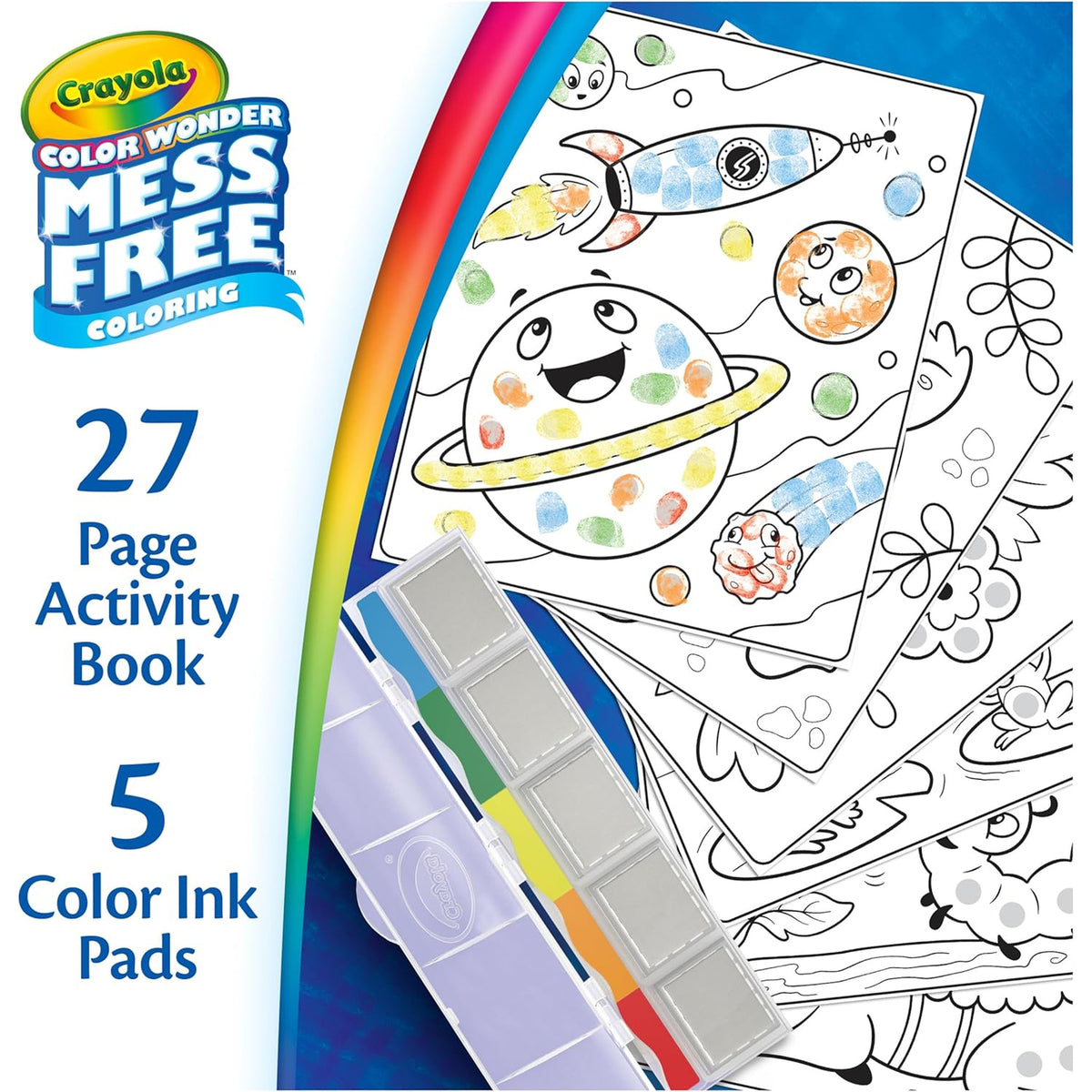 Crayola Color Wonder Mess Free Fingerprint Activity Book