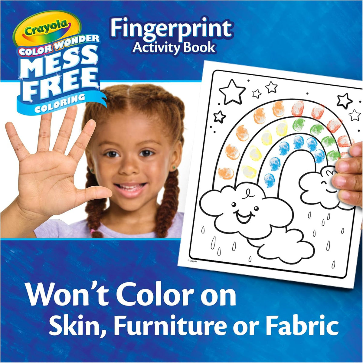Crayola Color Wonder Mess Free Fingerprint Activity Book