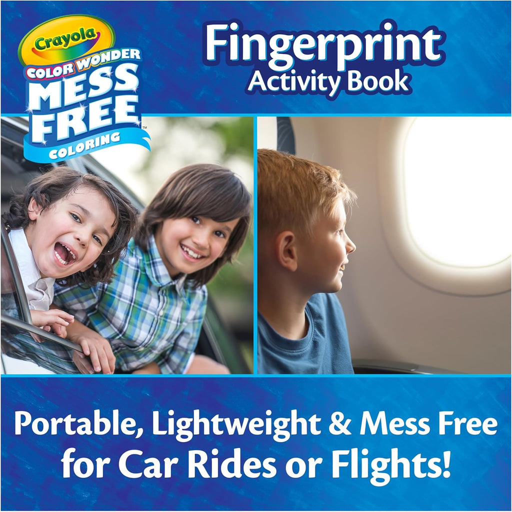 Crayola Color Wonder Mess Free Fingerprint Activity Book