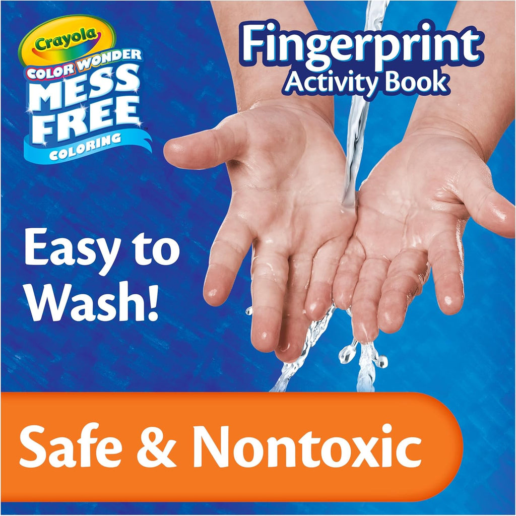 Crayola Color Wonder Mess Free Fingerprint Activity Book