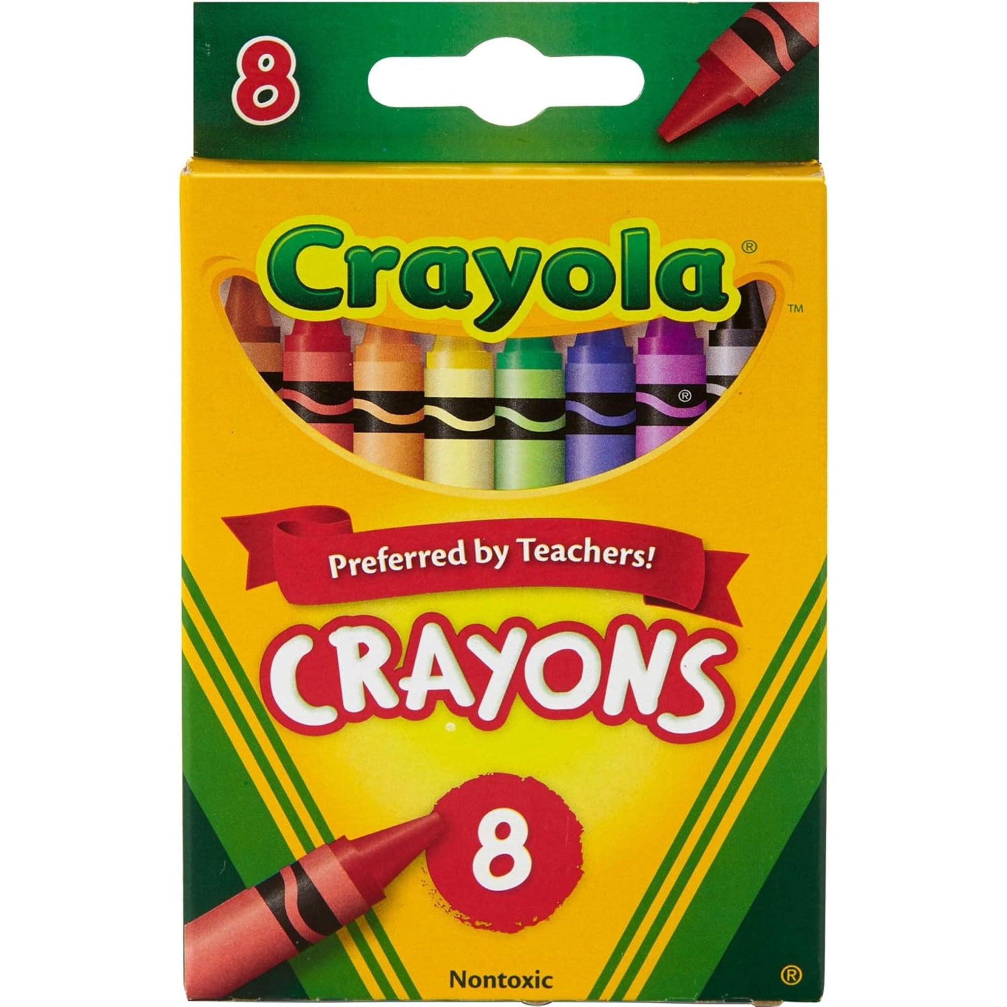 Crayola Crayons, Multi-Colour (8 Ct.)