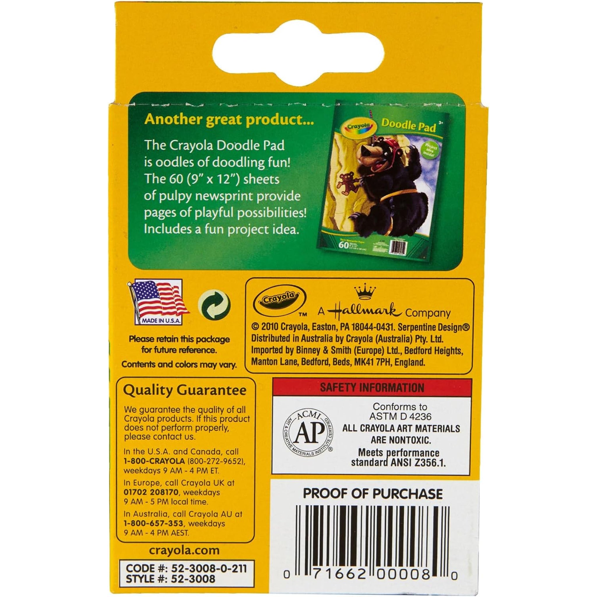 Crayola Crayons, Multi-Colour (8 Ct.)