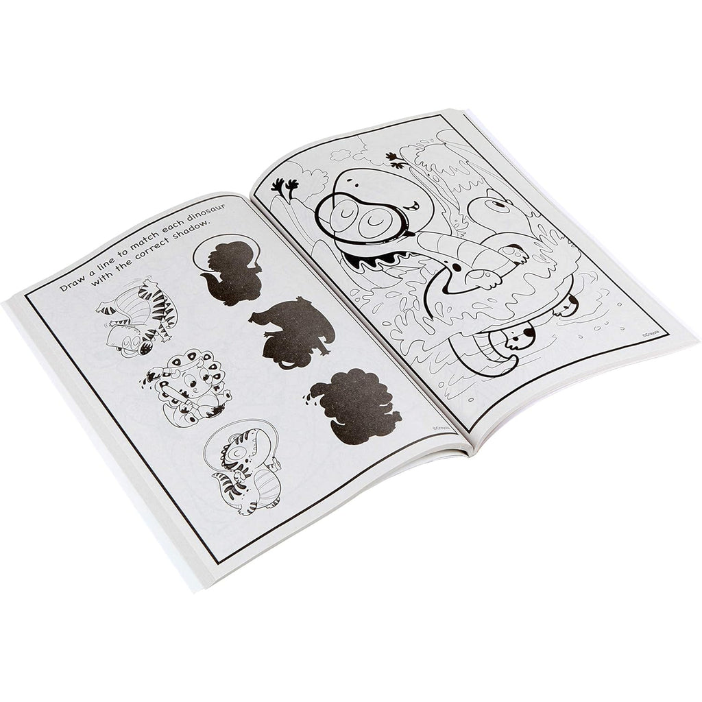 Crayola - Dinosaur Coloring Book, (96 Pages)