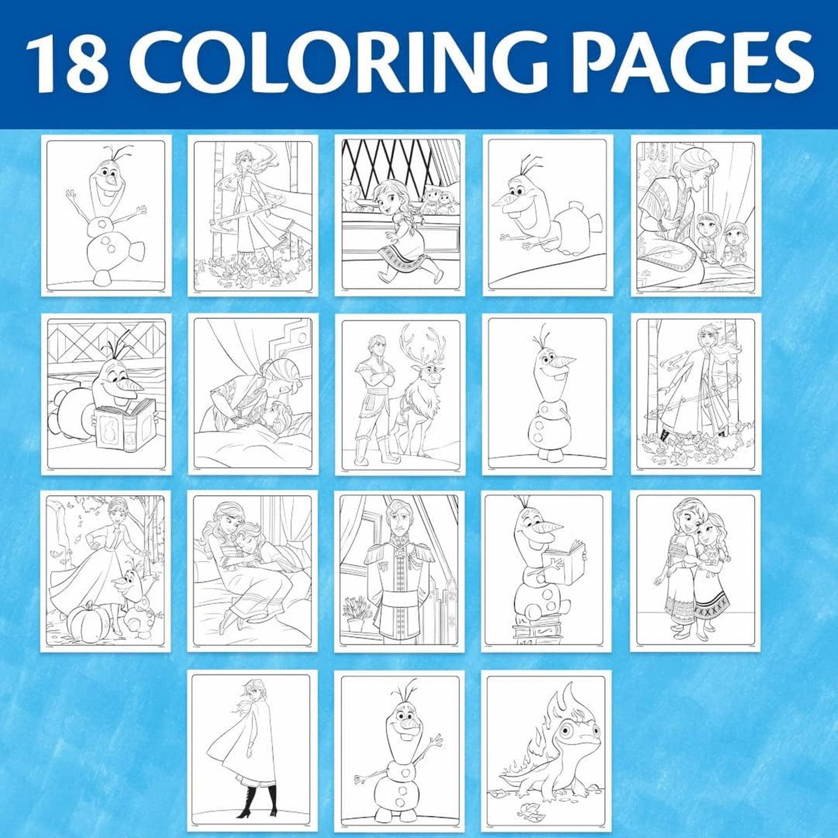 Crayola Frozen Color Wonder Coloring Set