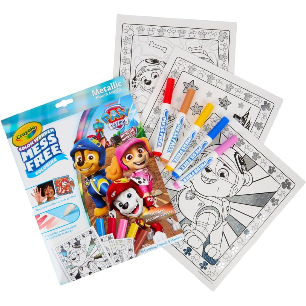 Crayola PAW Patrol Color Wonder Mess Free Coloring Set