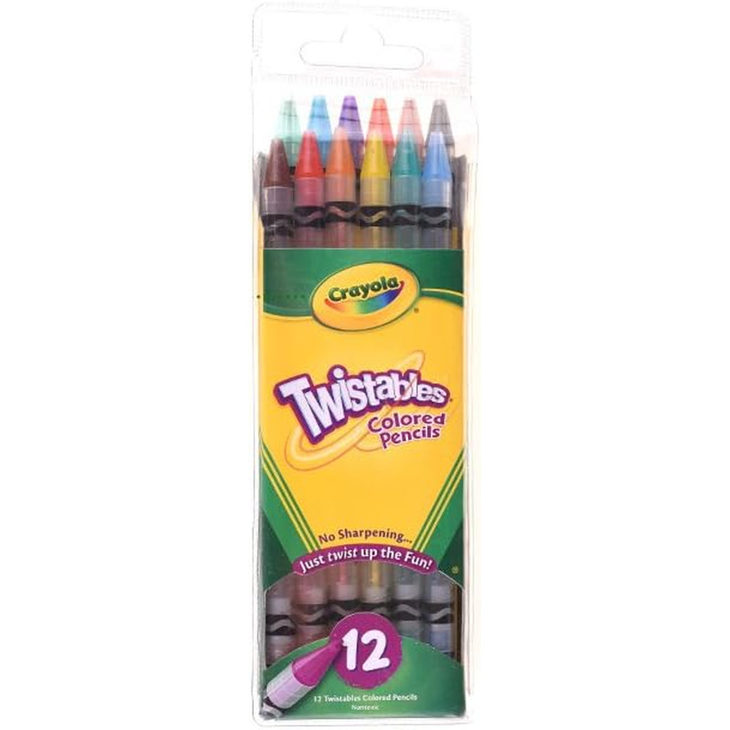 Crayola Twistables Colored Pencils, Multi-Colour (12 Ct.)