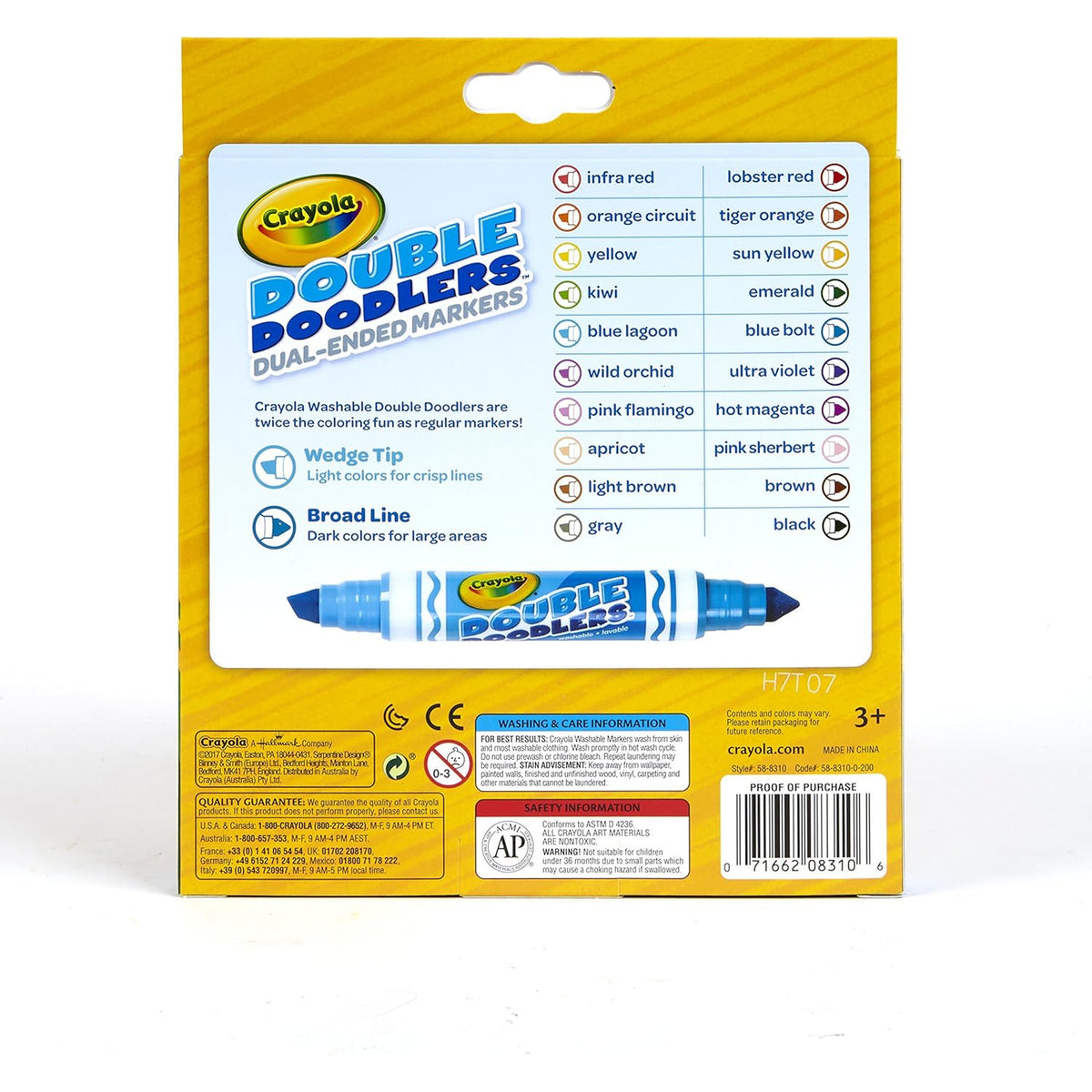 Crayola Washable Double Doodlers (10 Ct.)