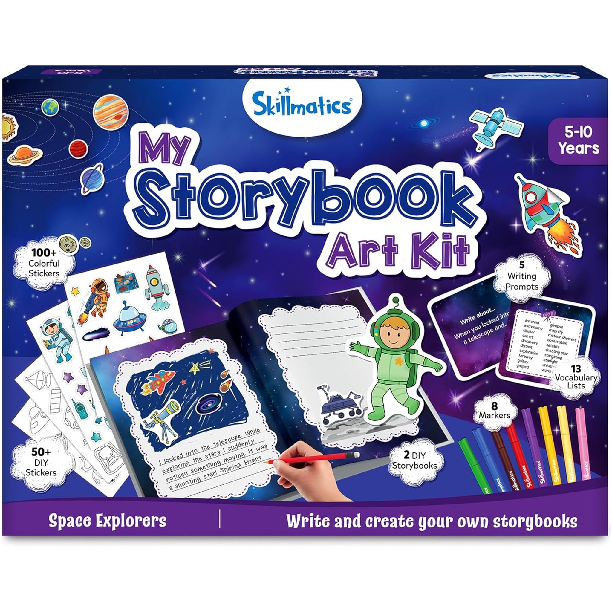 Storybook Art Kit - Create Space-Themed Stories