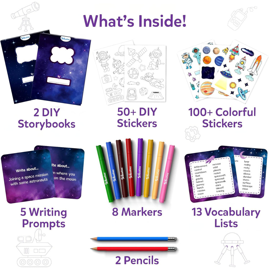 Storybook Art Kit - Create Space-Themed Stories