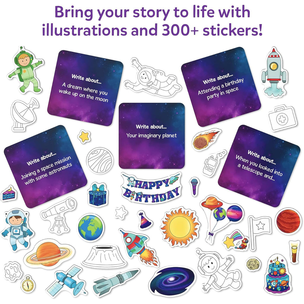 Storybook Art Kit - Create Space-Themed Stories