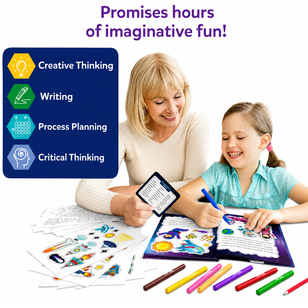 Storybook Art Kit - Create Space-Themed Stories