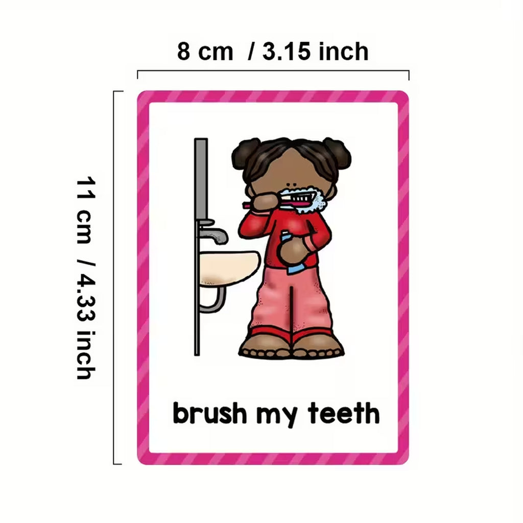 Daily Routines Flashcards