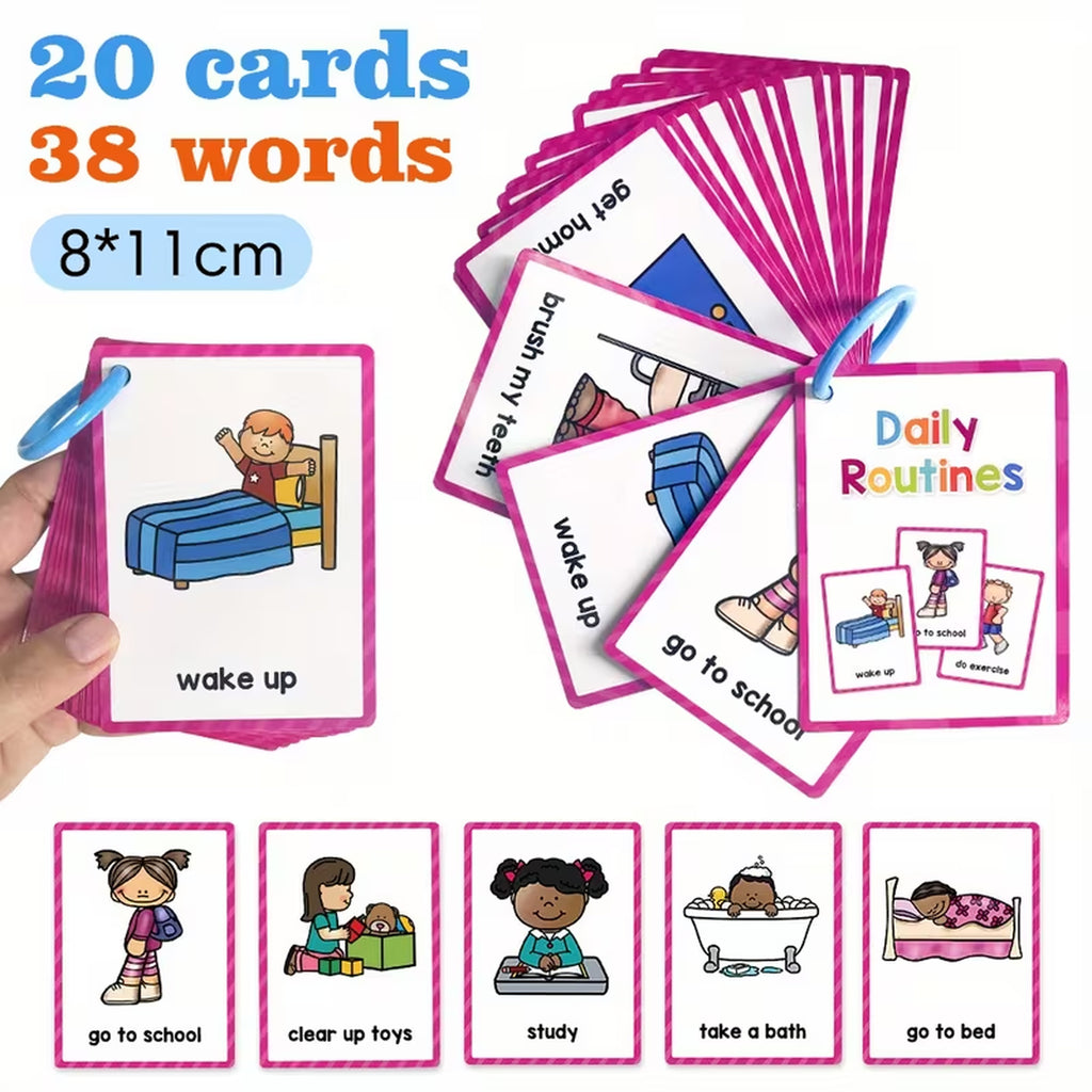 Daily Routines Flashcards