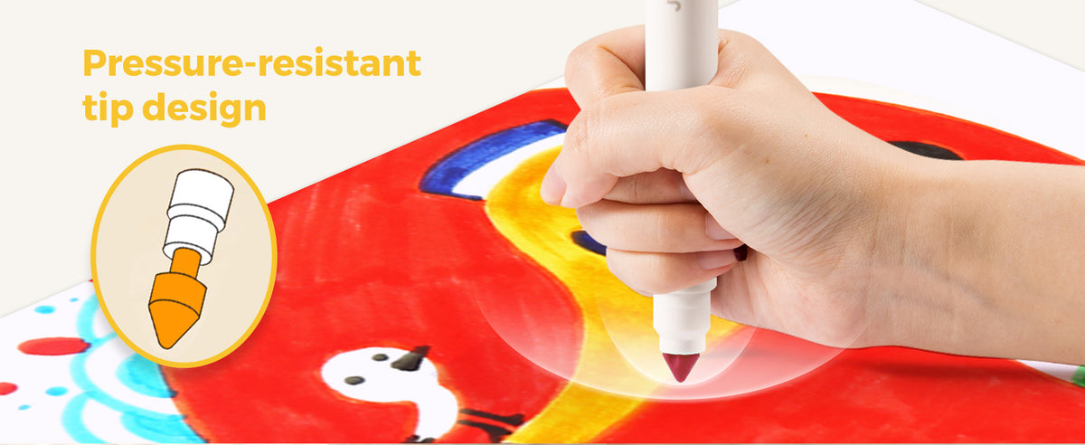 Jarmelo - Washable Markers for Kids Toddlers (36 Ct.)