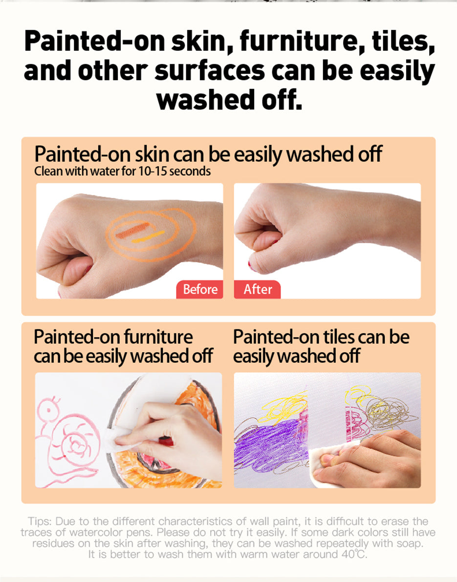 Jarmelo - Dual-Tip Washable Markers (24 Ct.)