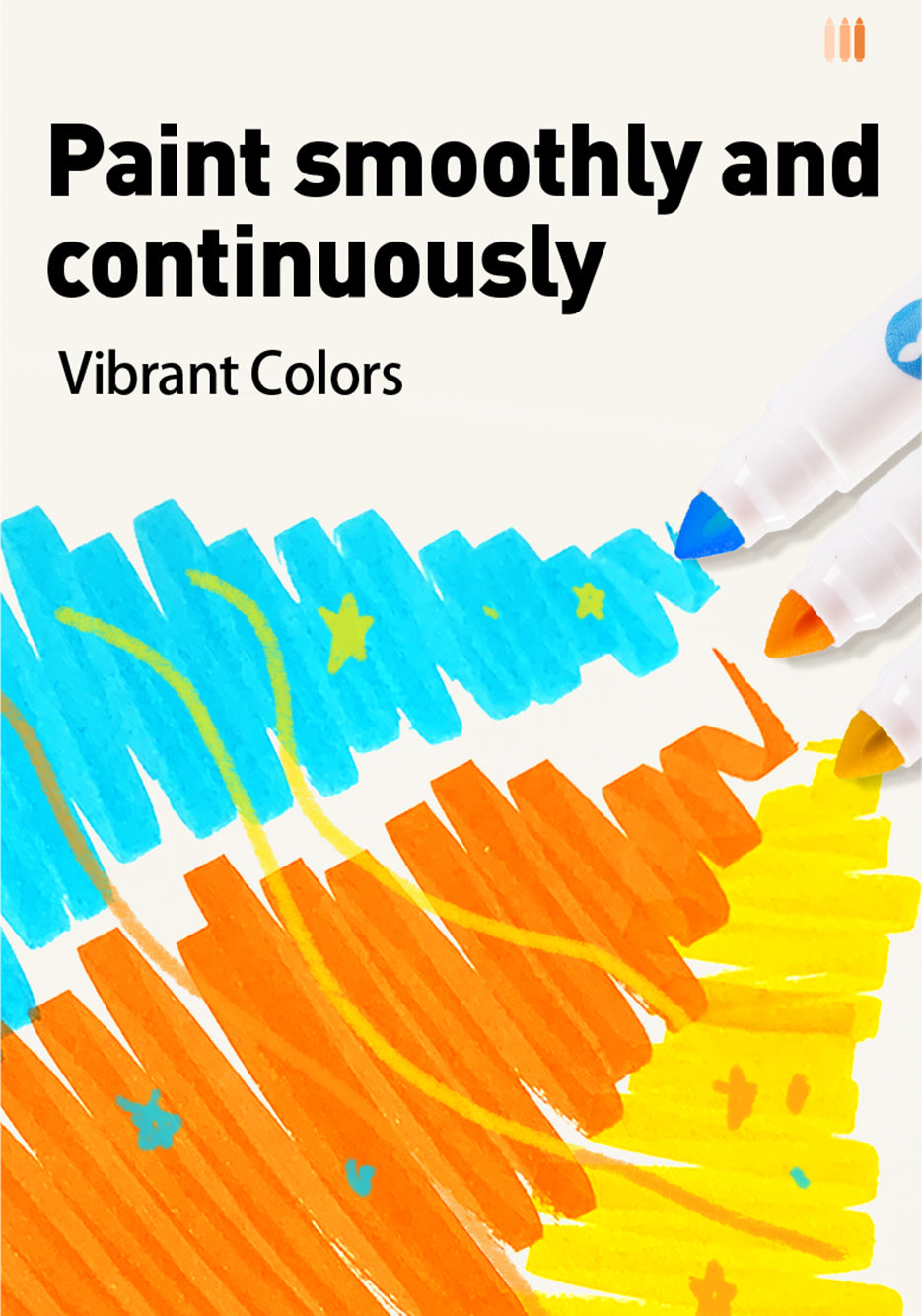 Jarmelo - Dual-Tip Washable Markers (24 Ct.)
