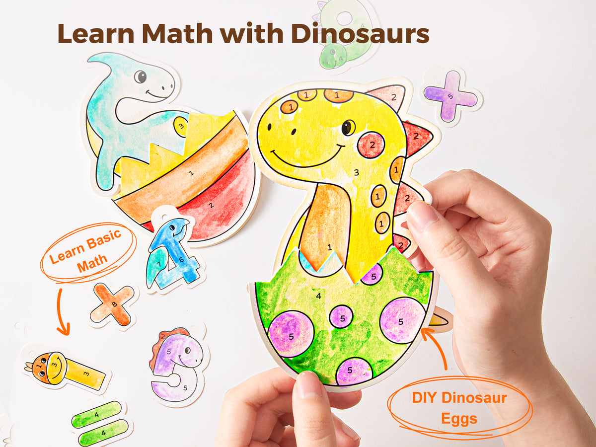 Jarmelo - Paint with Water Books - Dinosaurs