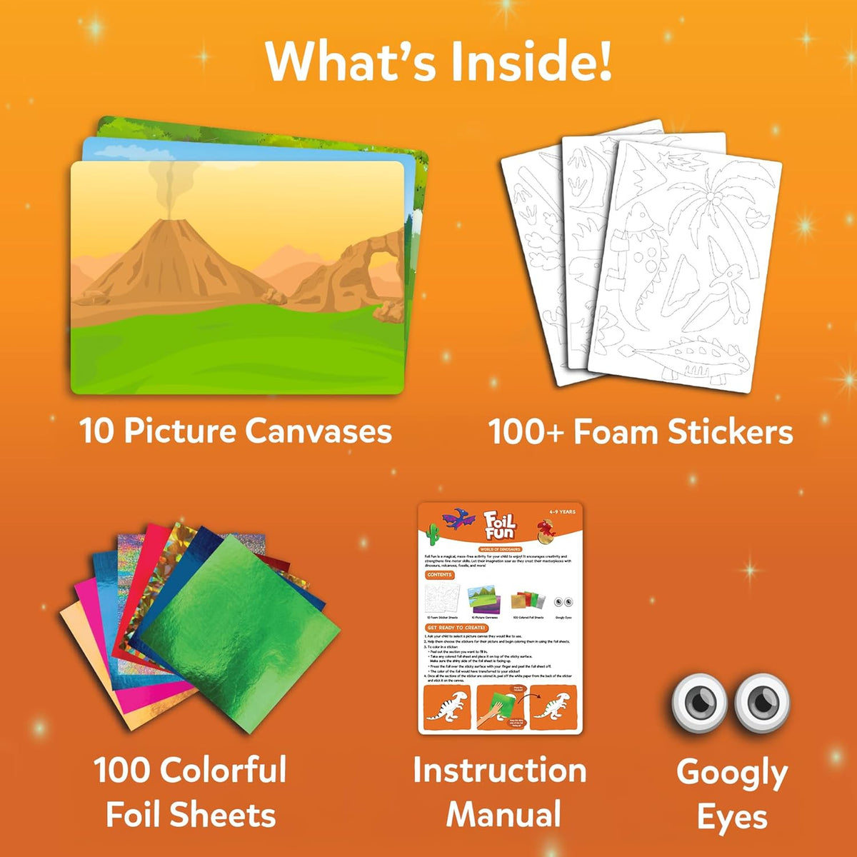 Skillmatics - Foil Fun - Dinosaur