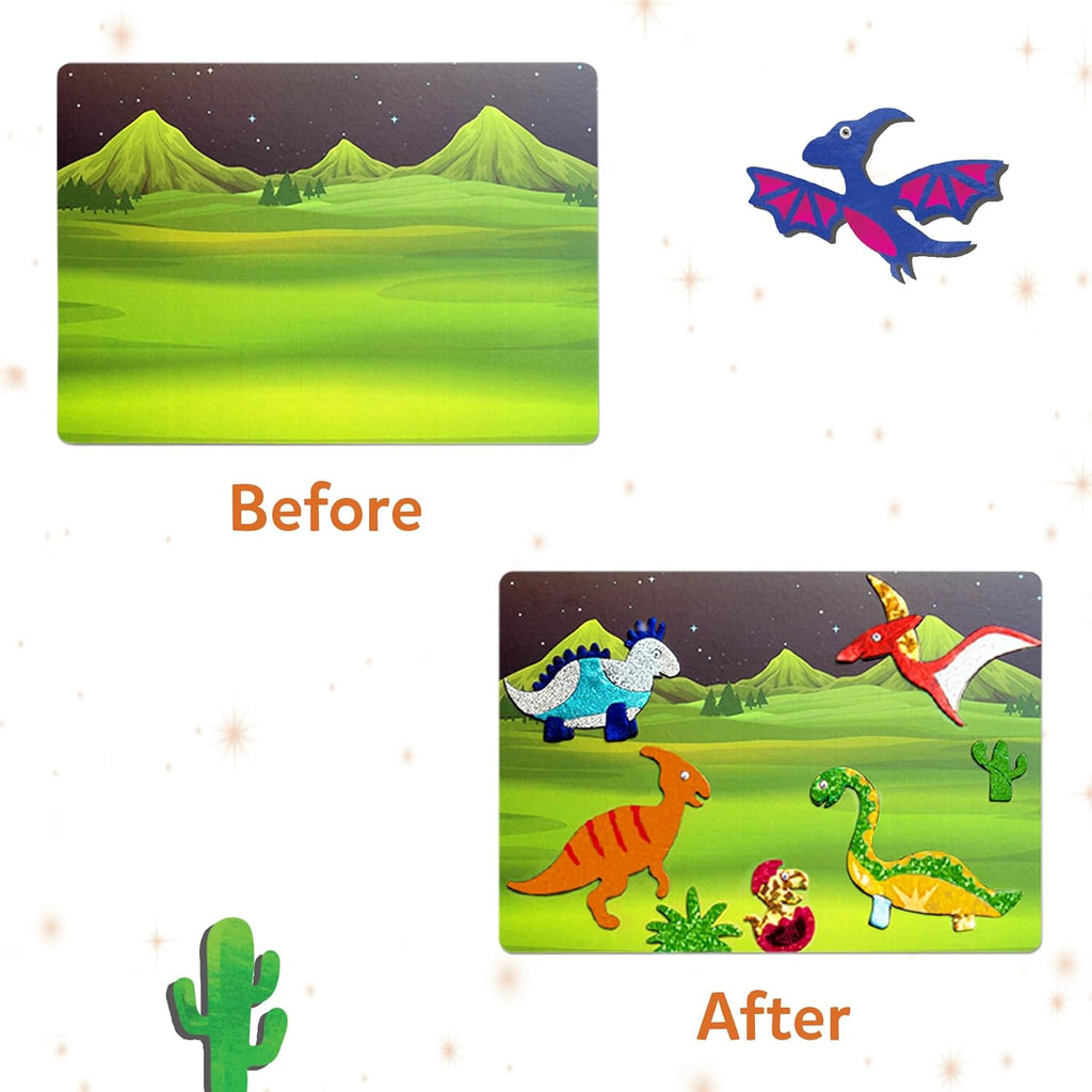 Skillmatics - Foil Fun - Dinosaur