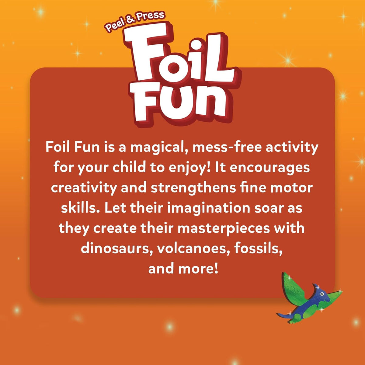 Skillmatics - Foil Fun - Dinosaur