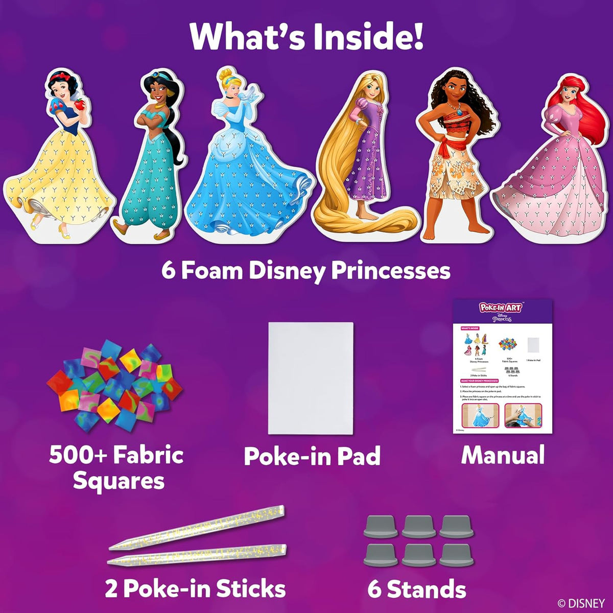 POKE-IN Art - Disney Princess