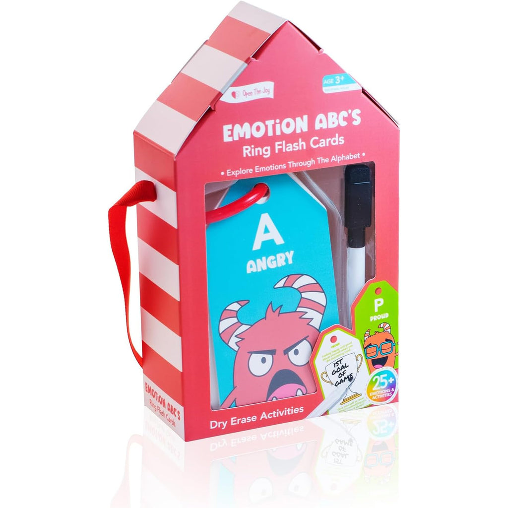 Dry Erase ABC Emotion Flash Cards