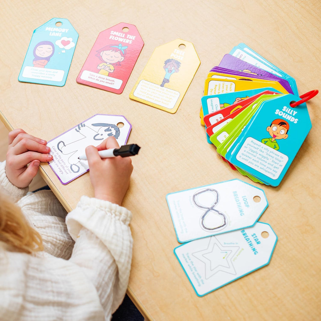 Dry Erase Calming Cards
