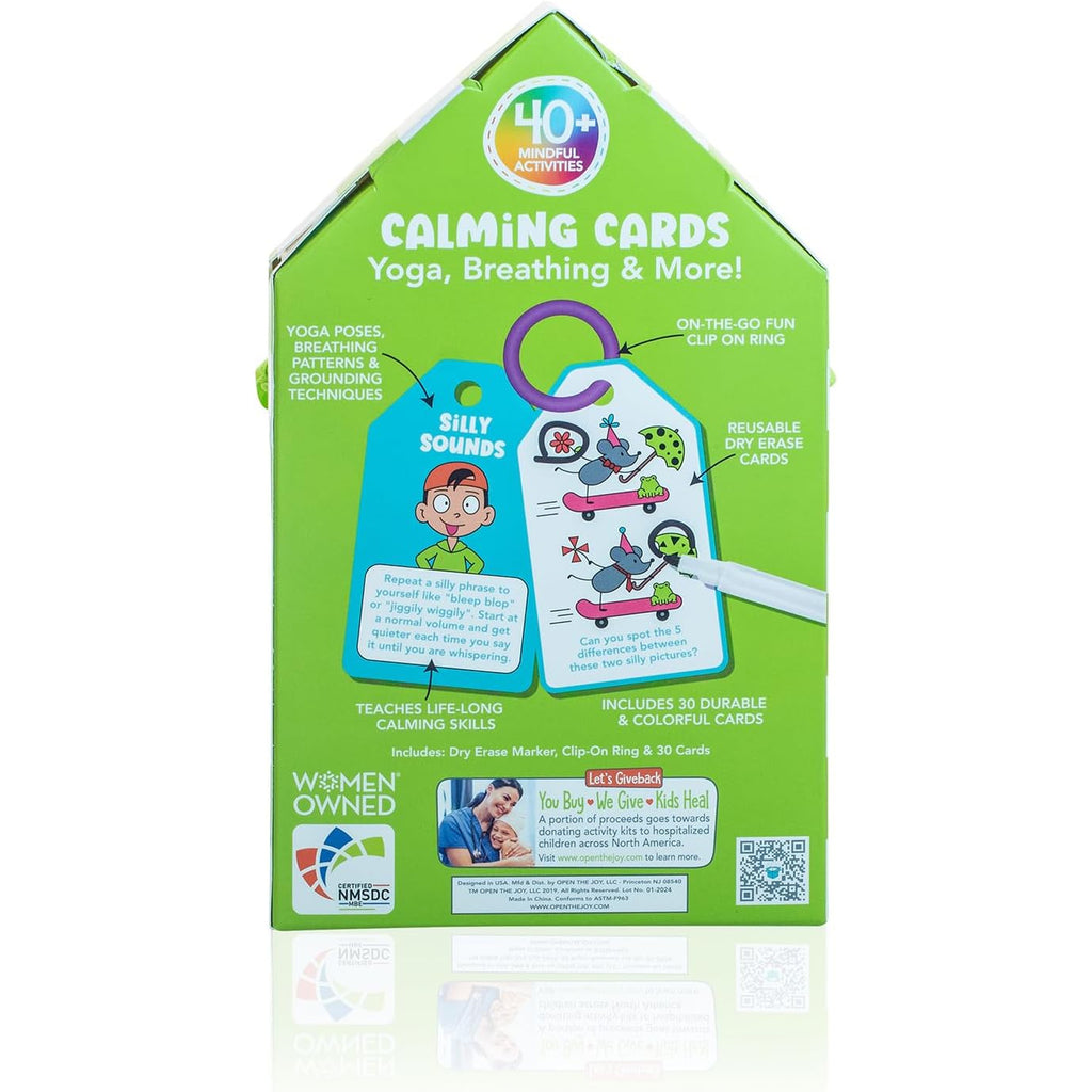 Dry Erase Calming Cards