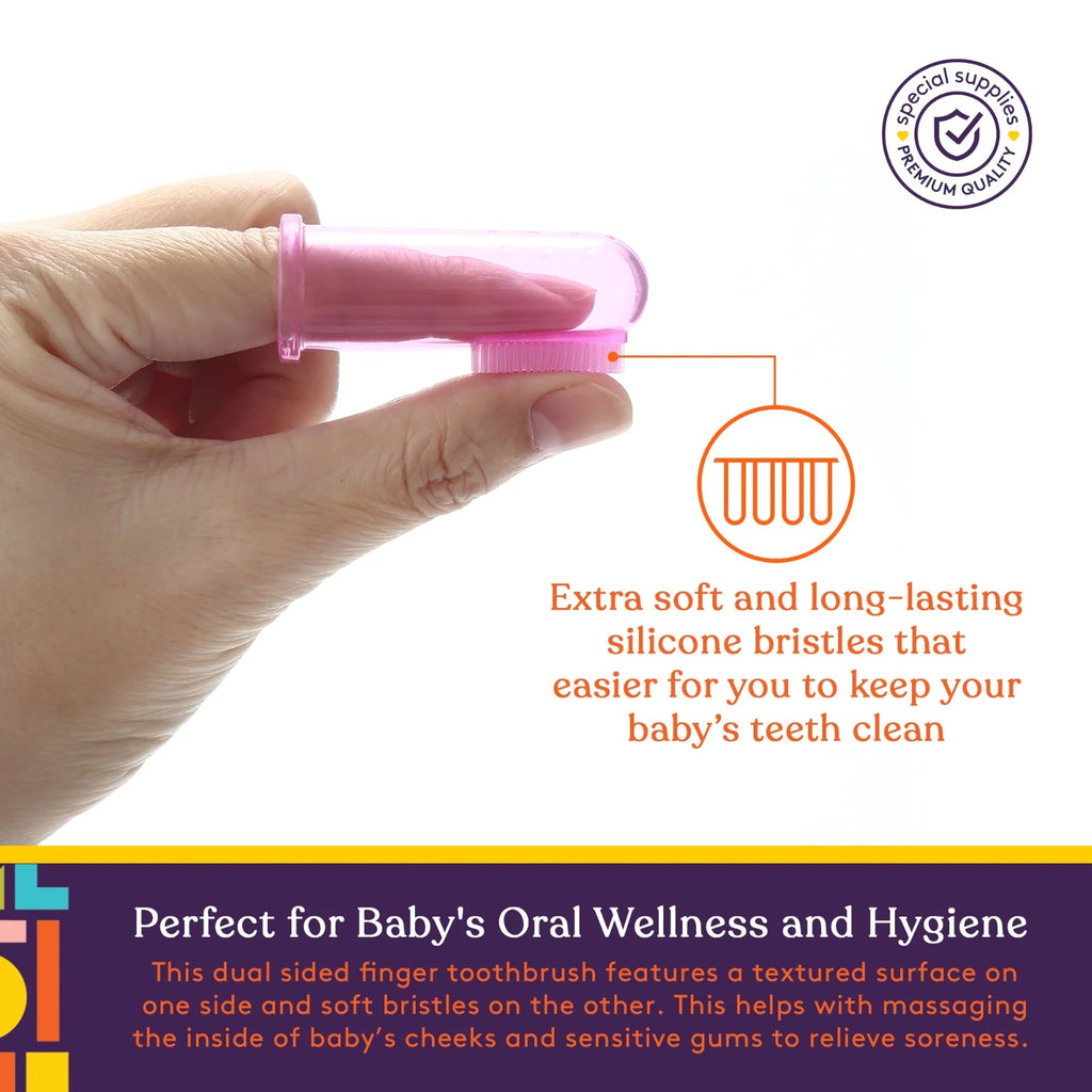 Dual-sided Silicone Finger Toothbrush