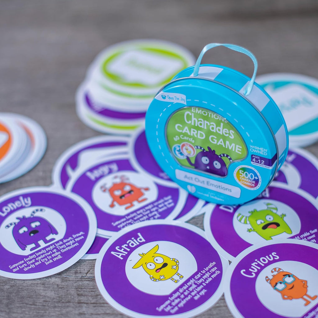 Emotions Charades Card Game