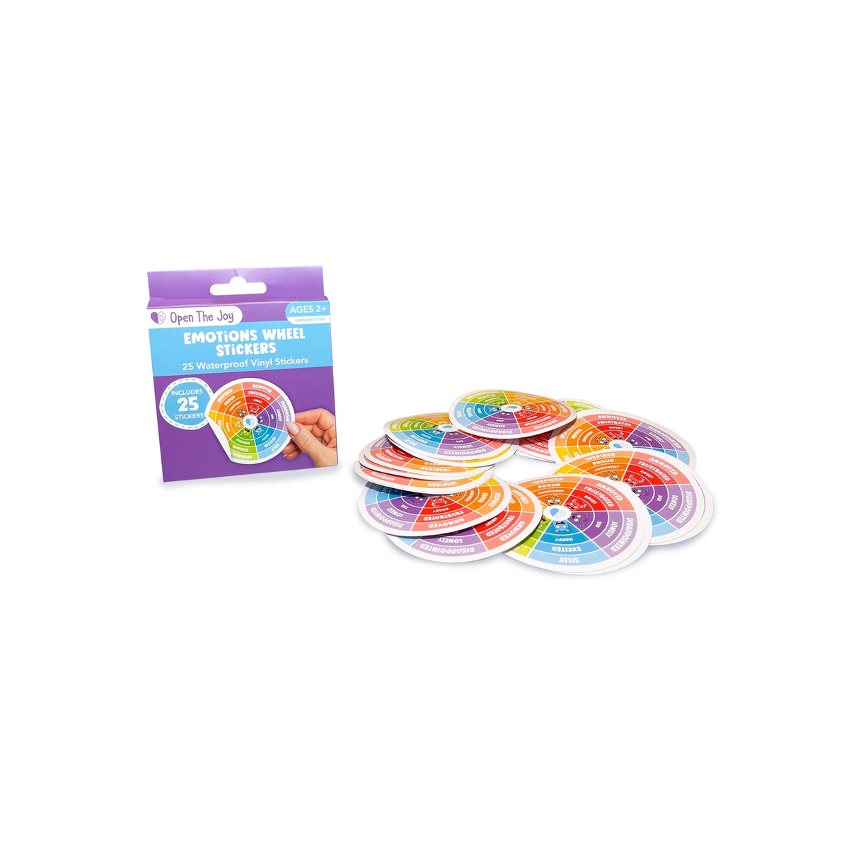 Emotions Wheel Sticker Class Pack (25 Pack)