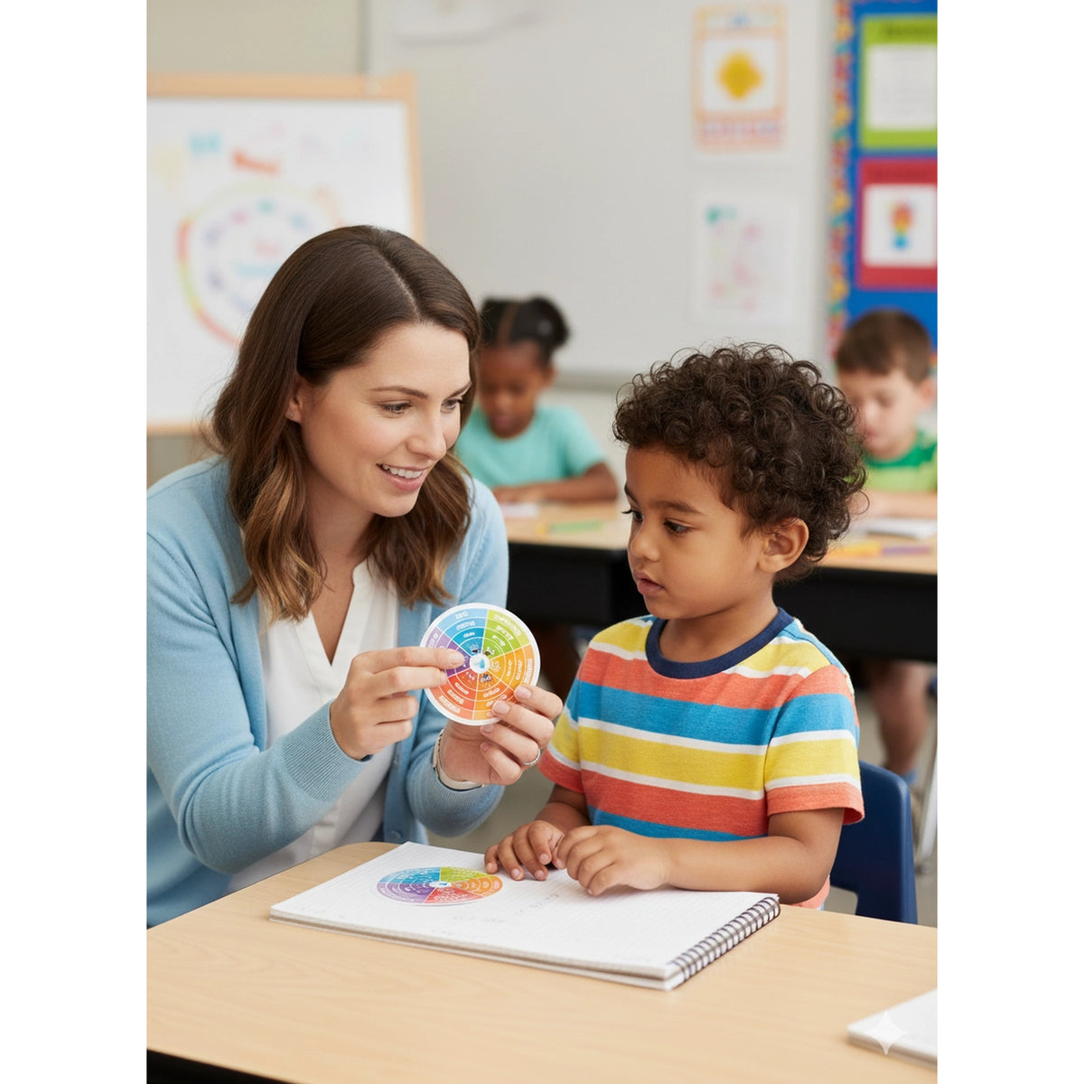 Emotions Wheel Sticker Class Pack (25 Pack)