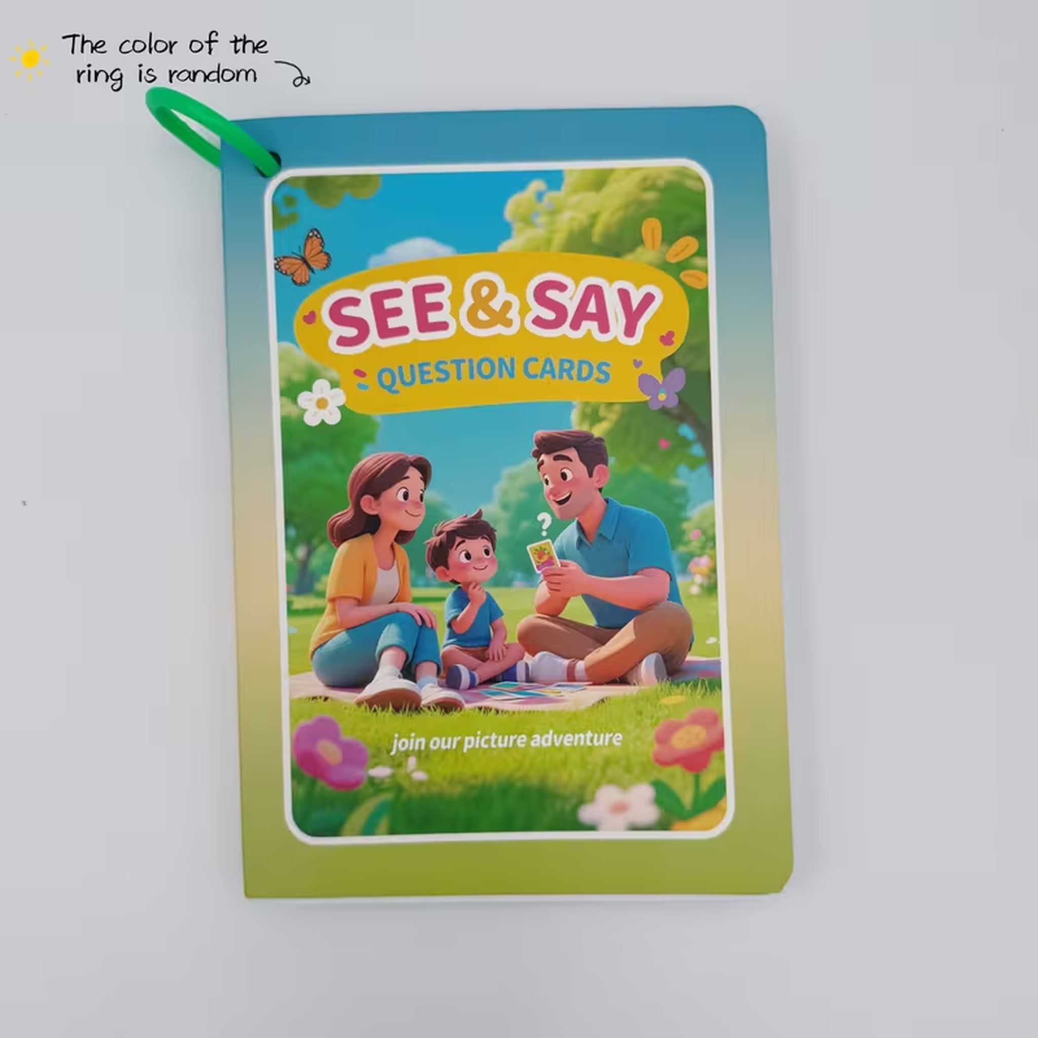 English Picture-Based Speaking Cards Suitable for ELS & Language Delay