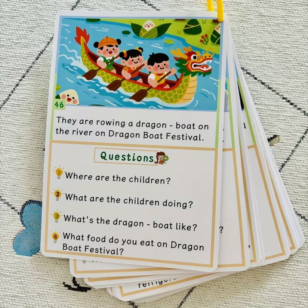 English Picture-Based Speaking Cards Suitable for ELS & Language Delay