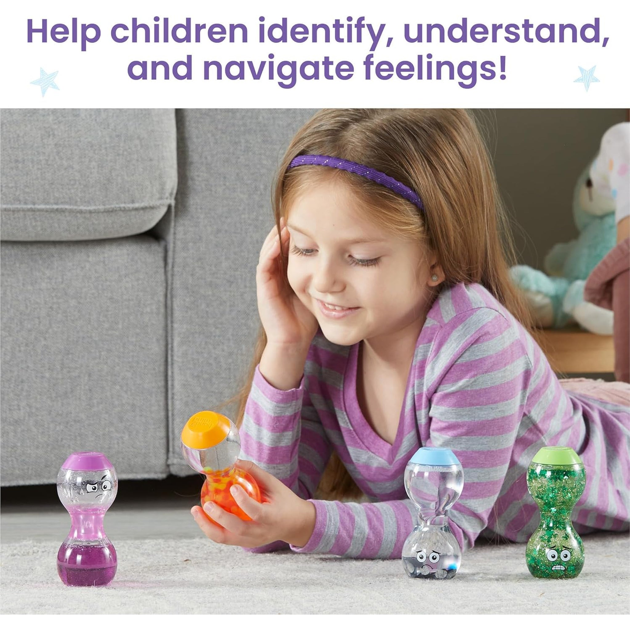 Express Your Feelings Sensory Bottles - Secondary Emotions