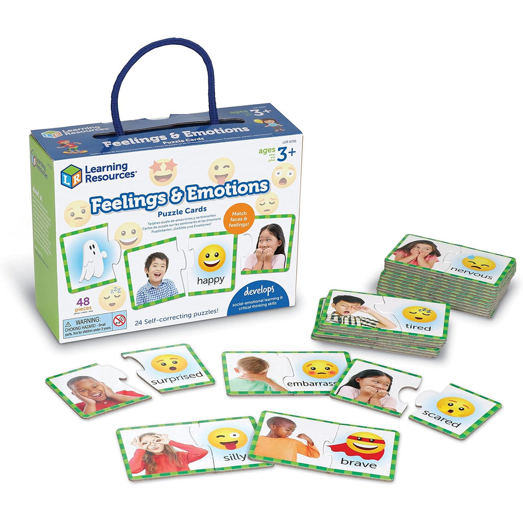 Feelings & Emotions Puzzle Cards