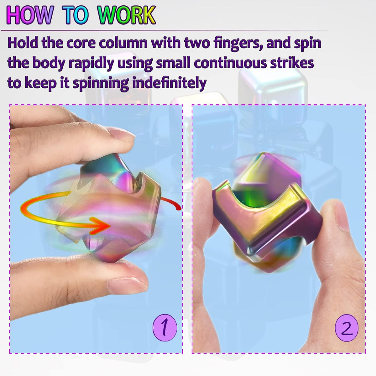 Fidget Spinner Toys Cube