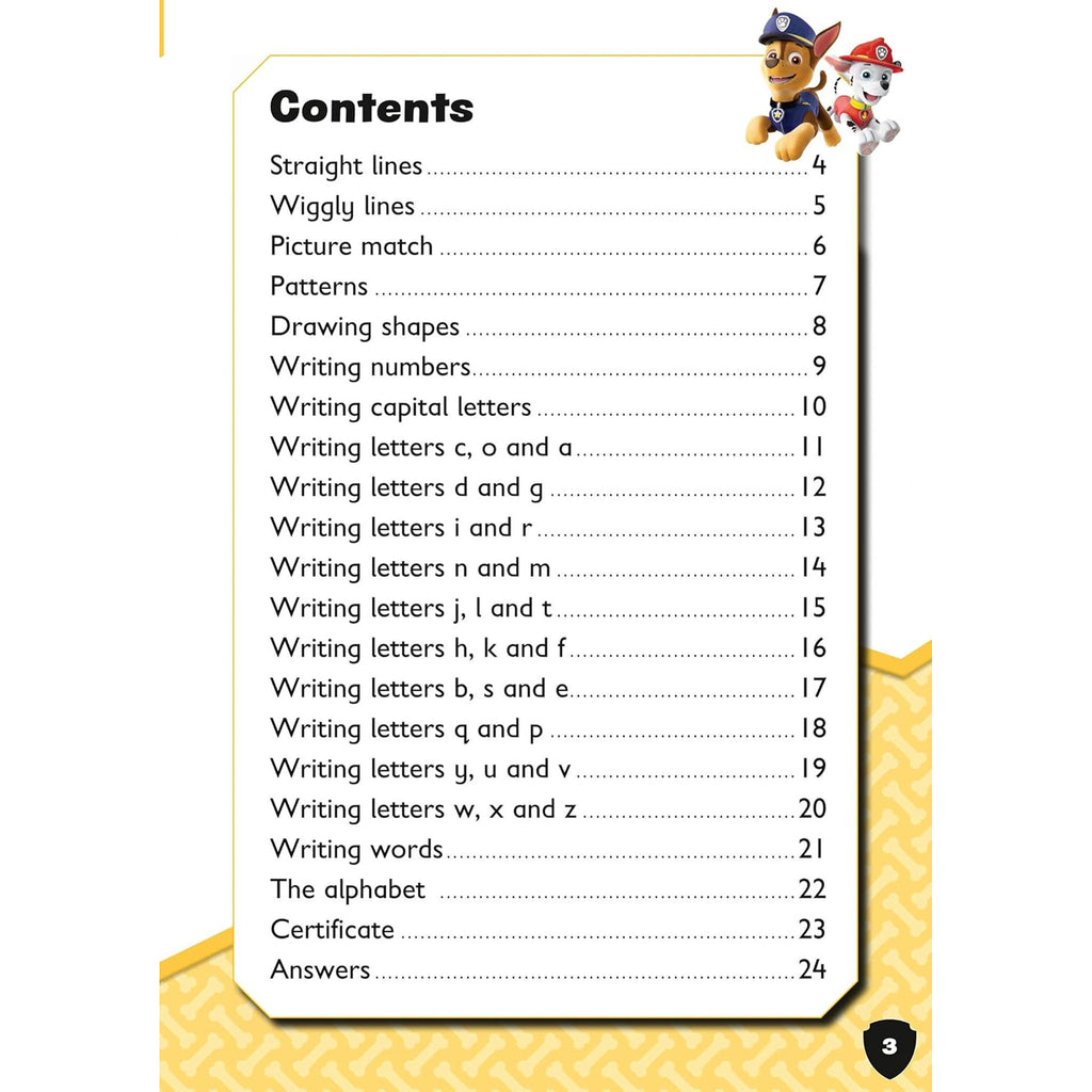 First Writing Activity Book