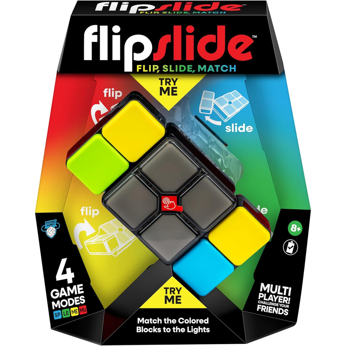 Flipslide, Fast-Paced Handheld Puzzle Toy