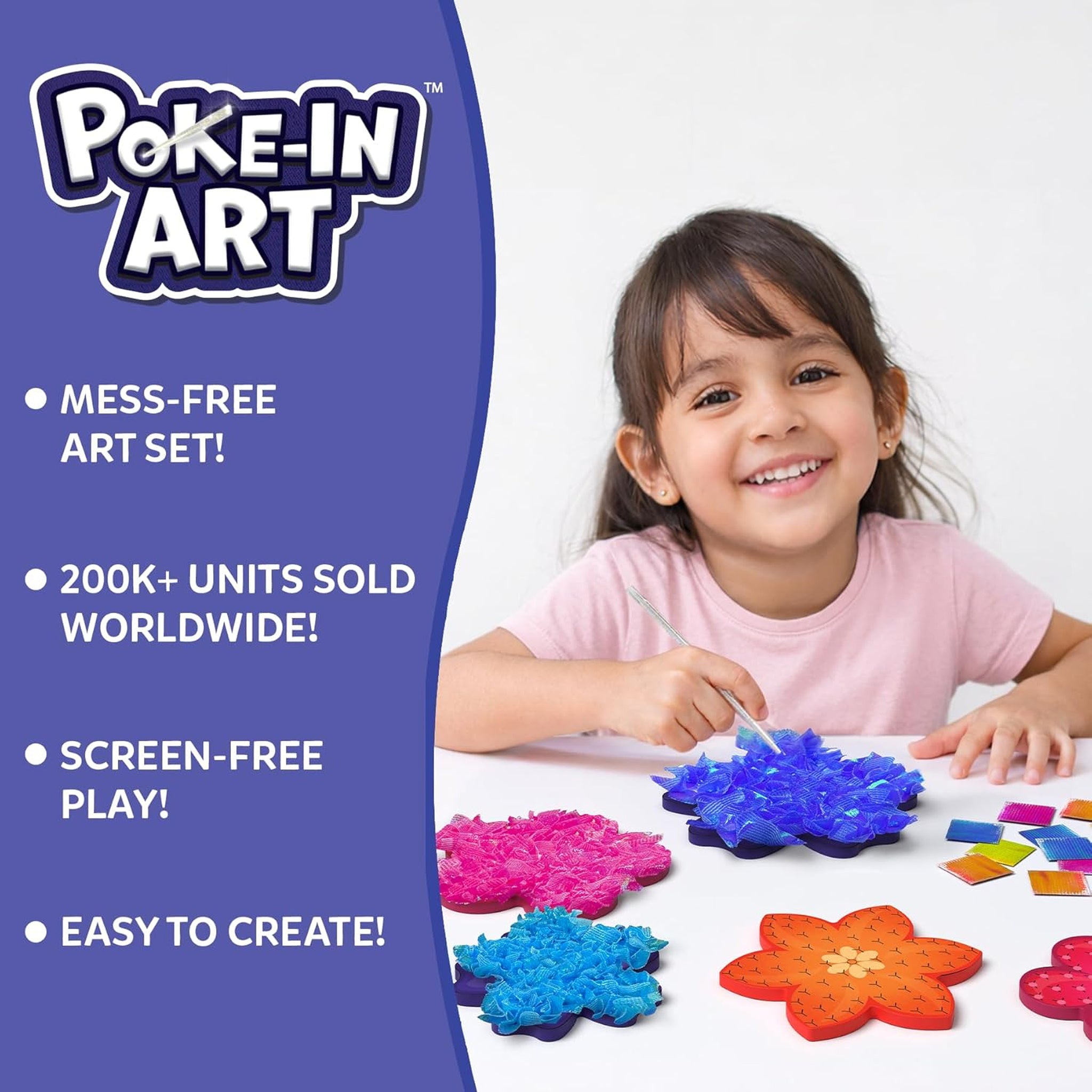 POKE-IN Art - Flower Bouquet