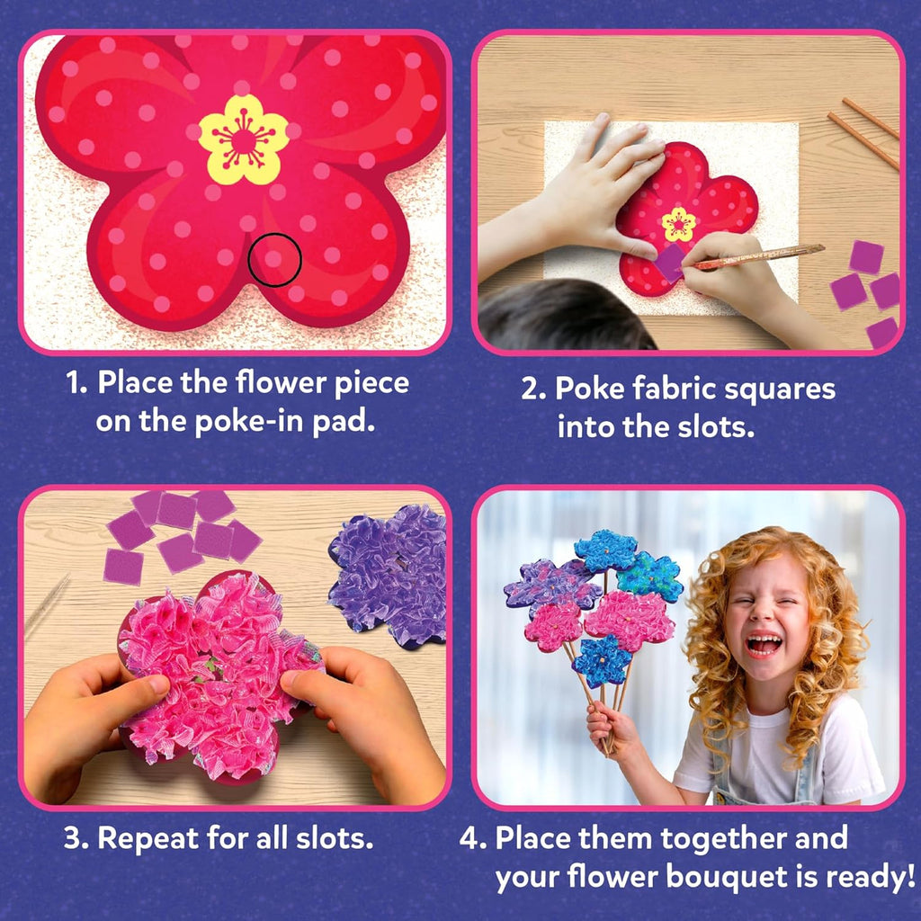 POKE-IN Art - Flower Bouquet