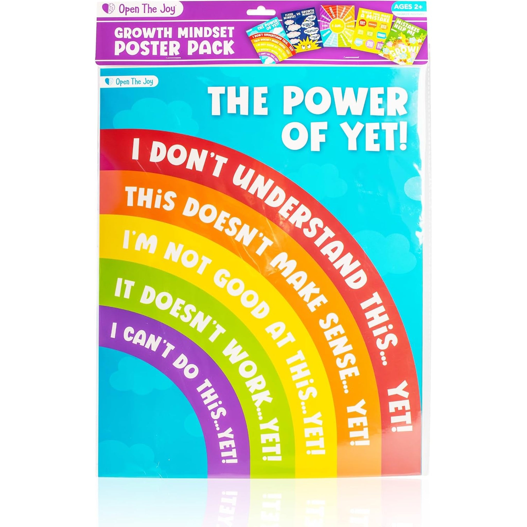 Growth Mindset Poster Pack