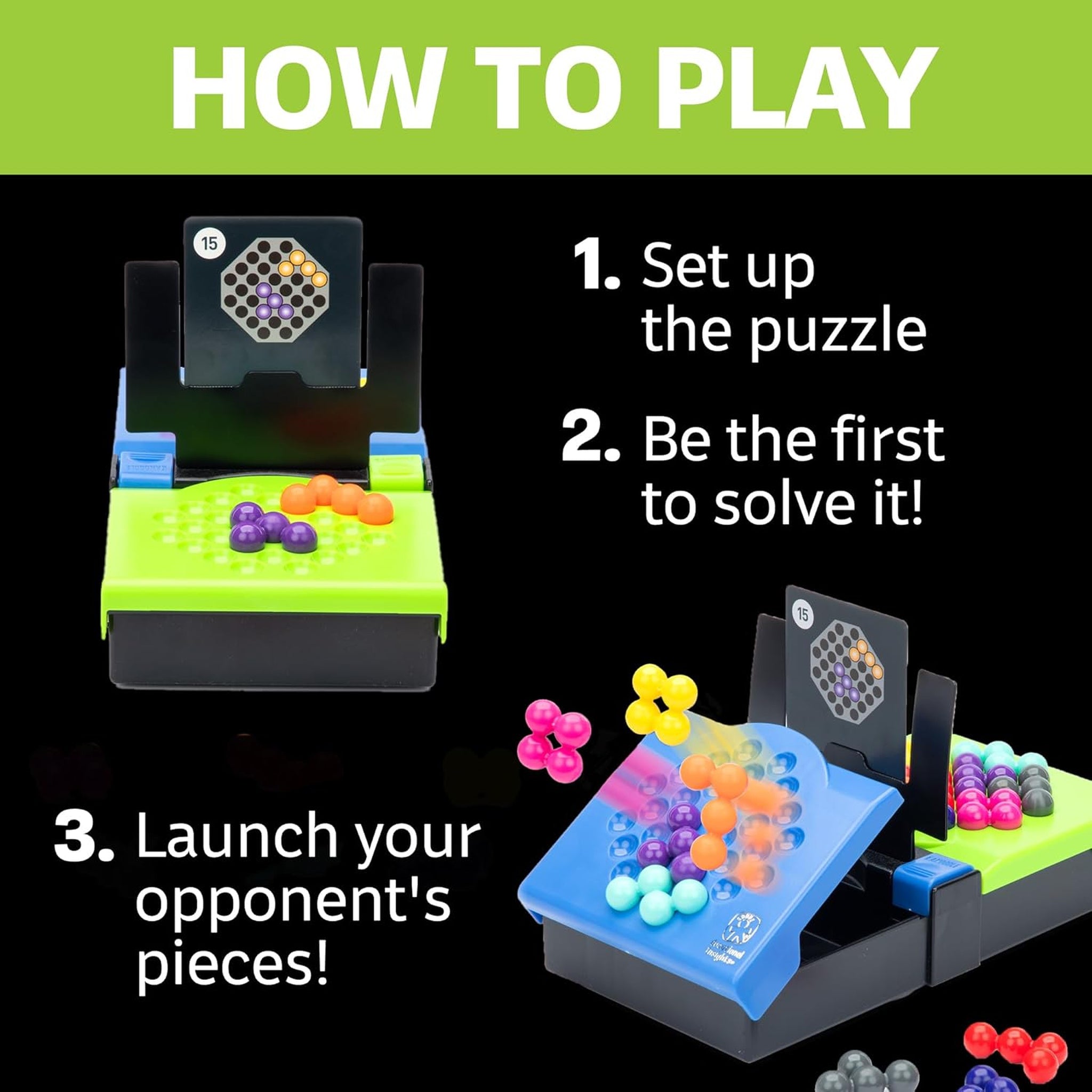 Kanoodle® Head-to-Head - 3D Brain Teaser Puzzles for Kids