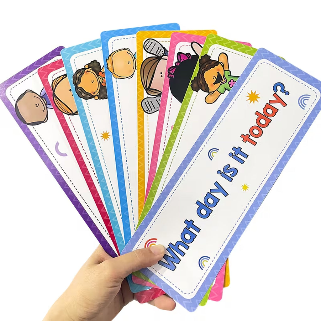 Headliners Set Day of the Week & Seasonal Weeks Learning Cards