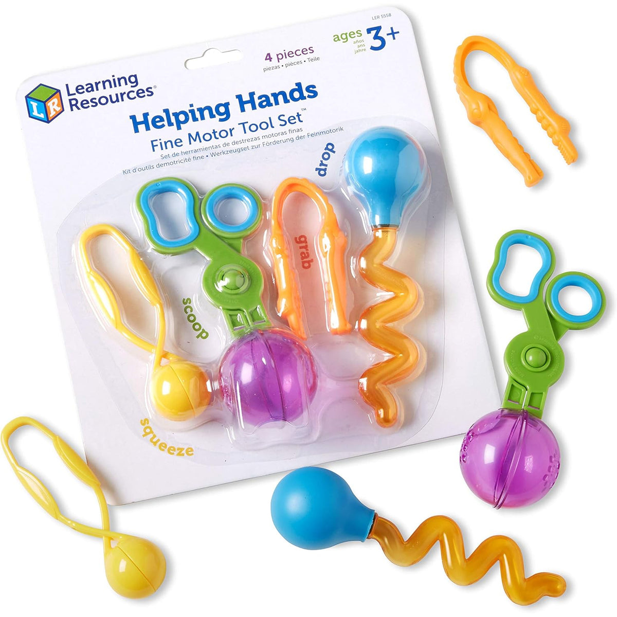 LR - Helping Hands Fine Motor Tool Set Toy and Sensory Games