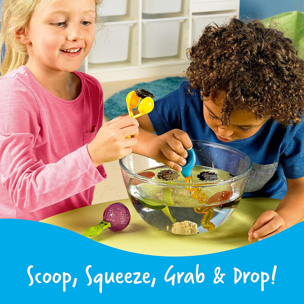 LR - Helping Hands Fine Motor Tool Set Toy and Sensory Games