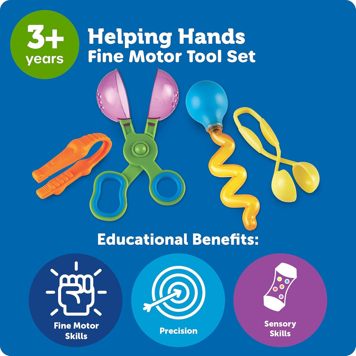 LR - Helping Hands Fine Motor Tool Set Toy and Sensory Games