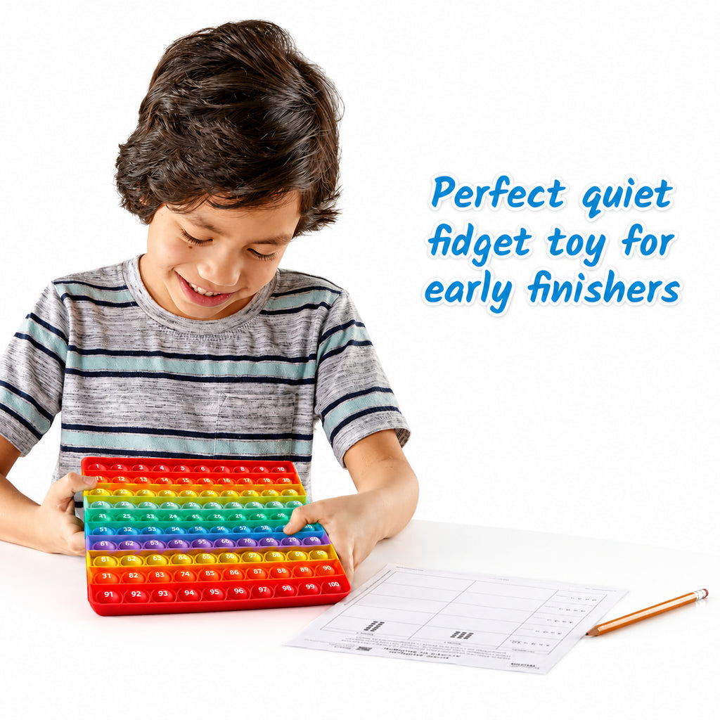 Hundred Board Sensory Bubble Popper