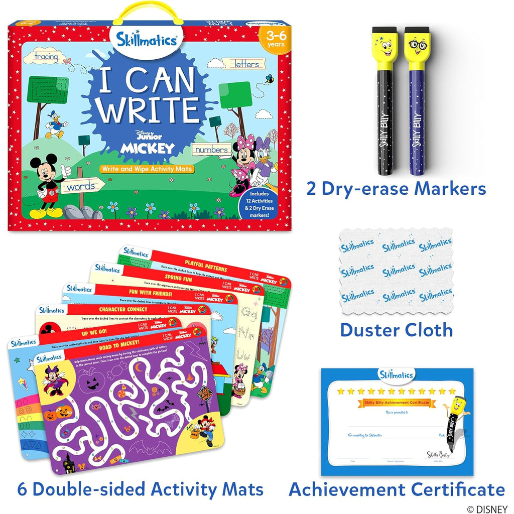 Write & Wipe - I Can Write Disney Junior Mickey Mouse