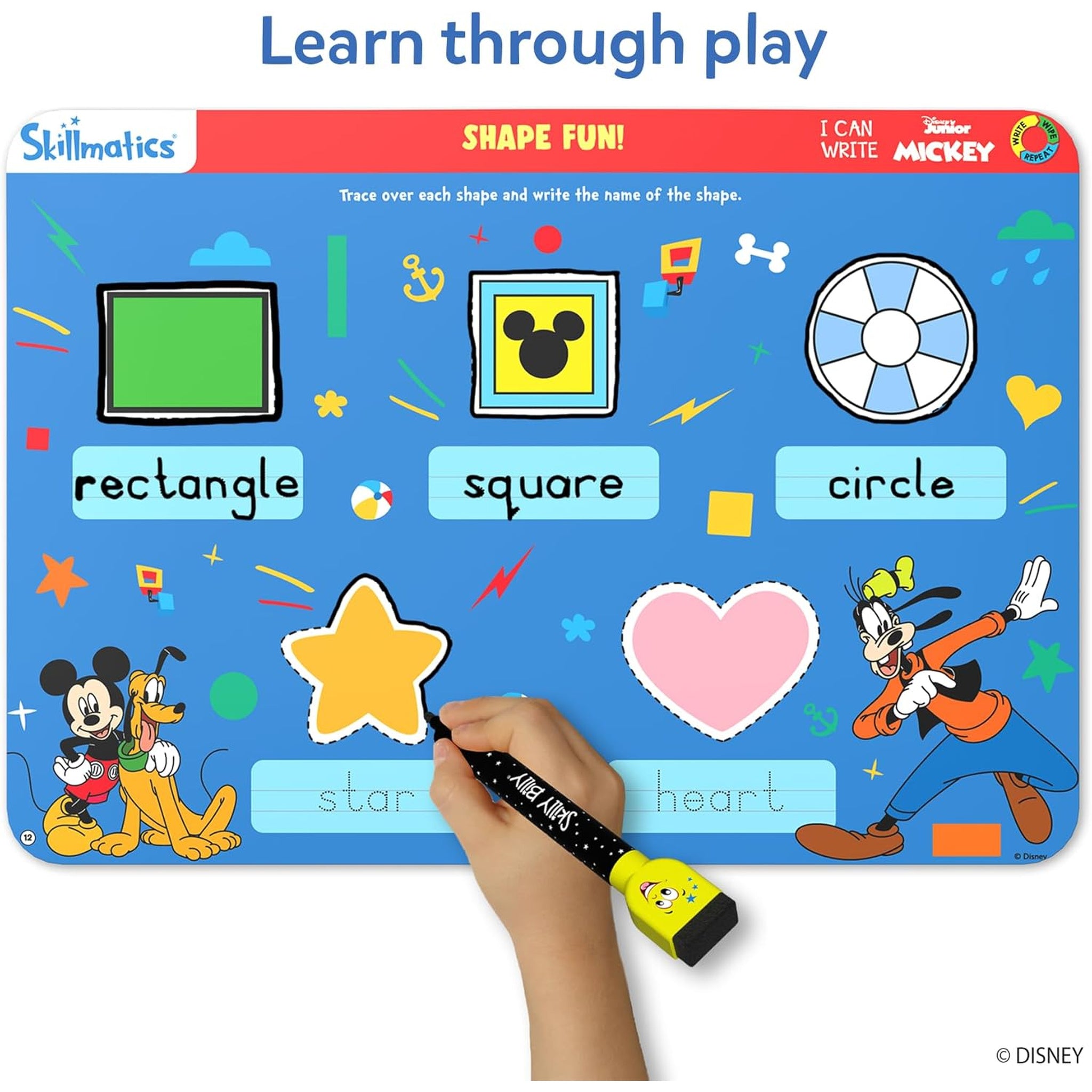Write & Wipe - I Can Write Disney Junior Mickey Mouse